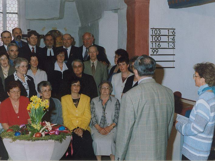 Kirchenchor Ober-Wegfurth, 2000
