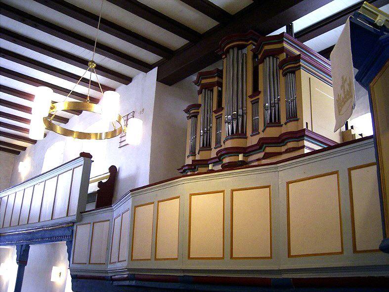 Orgel in der Ober-Wegfurther Kirche