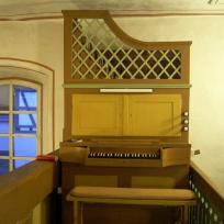 Die alte Orgel in Sandlofs (1885-2018)
