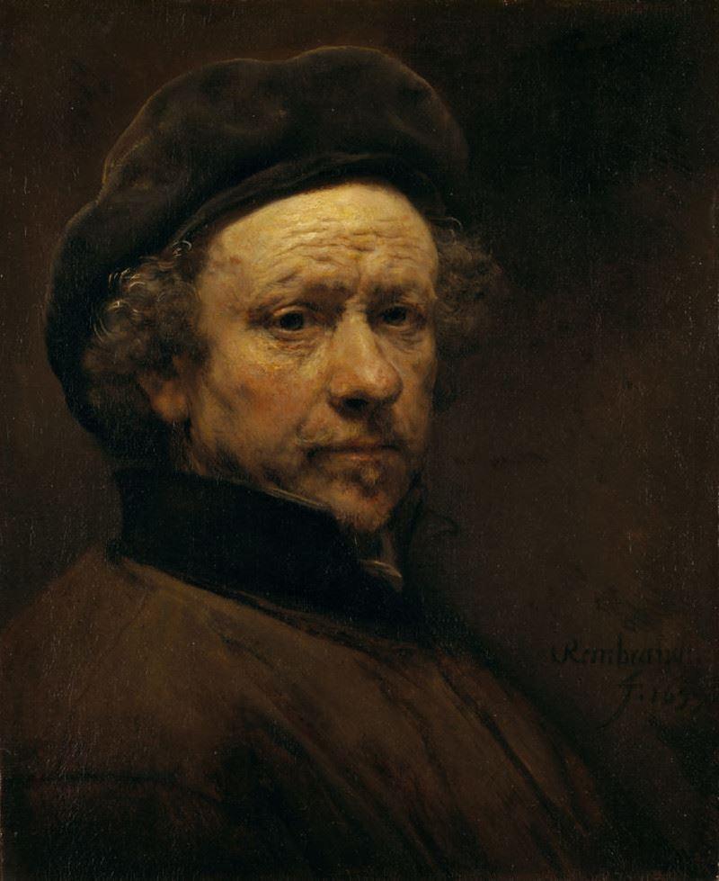 Rembrandt, Selbstbildnis, 1657